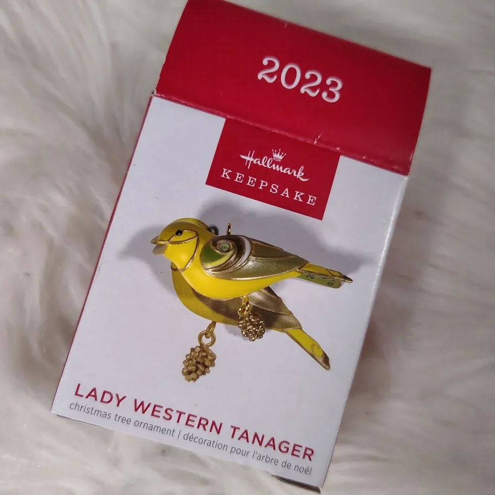 Hallmark Keepsake - Lady Western Tanager - Miniature - 2023